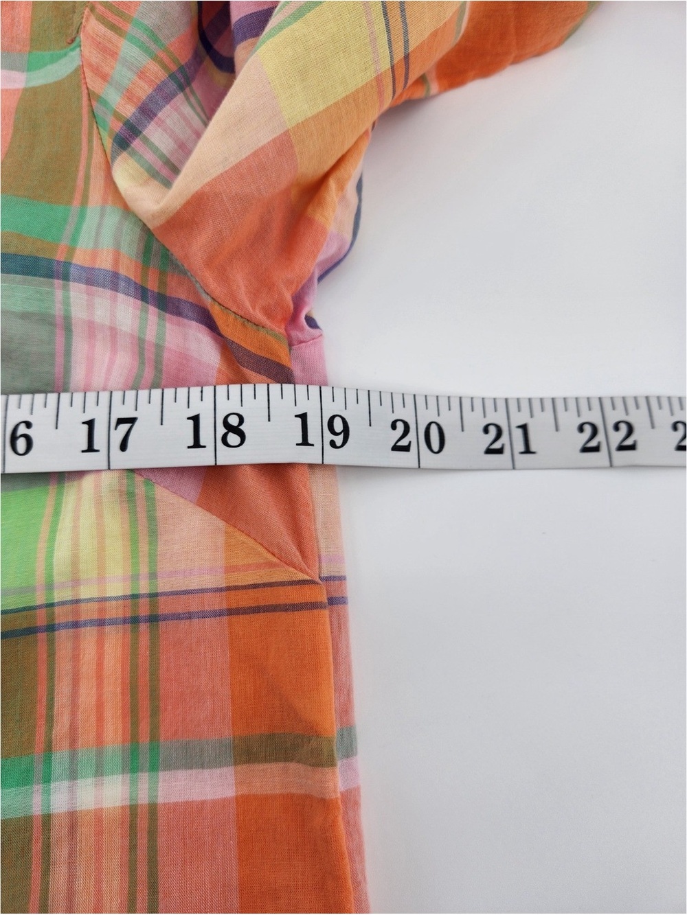 Talbots Womens Button Down Shirt Multicolor Plaid Long Sleeve Casual Top - Picture 5 of 6
